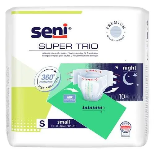 13481-seni super trio small kalhotky absorpcni prodysne vysoka savost, boky 55